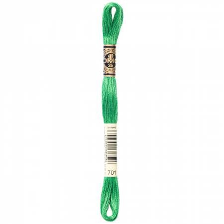 LT XMAS GREEN EMBROIDERY COTTON
